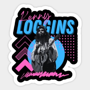 Kenny loggins***original retro Sticker